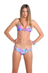 Luli Fama Sol Brillante Hand Knit Croc.flower Sides Skimpy